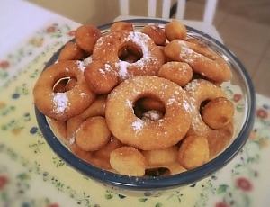 Пышки на сгущенке на сковороде
