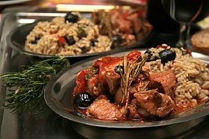 Мясо по-итальянски в томатном соусе
