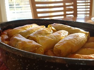 Голубцы без мяса с рисом