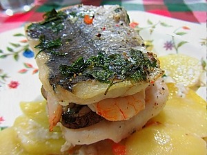 Хек фаршированный