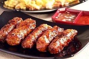 Чесночные колбаски