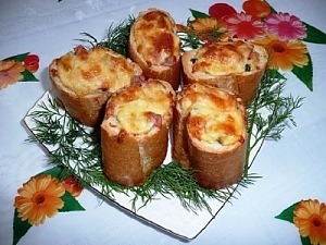 Багет с начинкой 