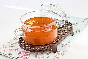 Рыбный суп из головы форели