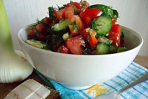 Салат из овощей на каждый день	