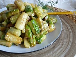 Острые огурцы по-корейски Острые огурцы по-корейски