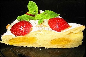 Тирольский пирог с абрикосами