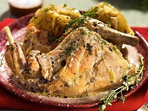 Рагу из кролика с картофелем
