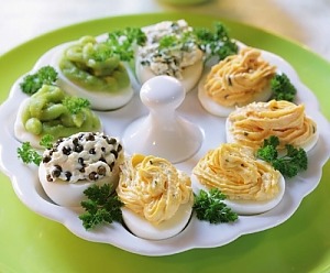Фаршированные яйца