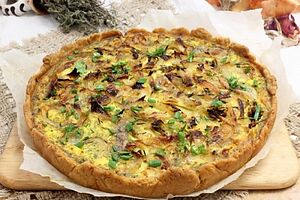 Луковый киш