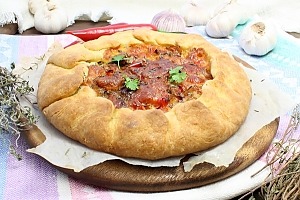 Галета с сыром и пряными травами