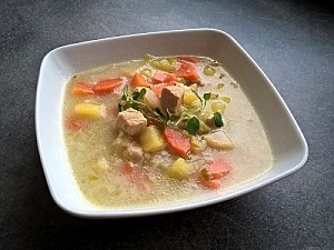 Суп из пекинской капусты с мясом