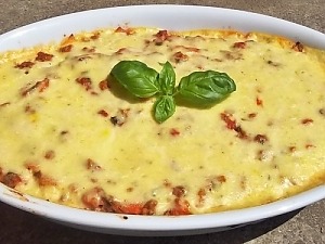 Запеканка из пекинской капусты с фаршем