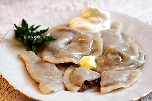 Вареники с куриной печенью
