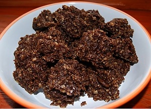 Овсяное печенье с орехами без выпечки