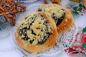 Булочки с маком из дрожжевого теста Булочки с маком из дрожжевого теста
