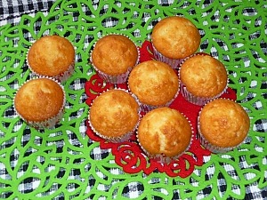 Простые маффины на йогурте