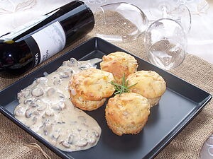 Маффины с мясом и кукурузой