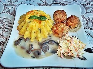 Картофельные кексы с сыром