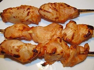 Домашний шашлык из куриной грудки Домашний шашлык из куриной грудки