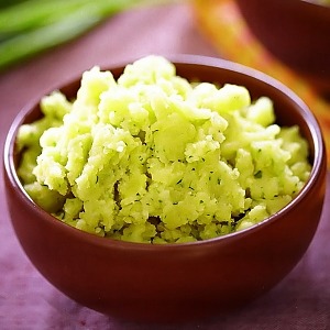 Пюре из печеного картофеля