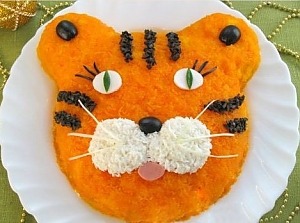 Салат «Тигренок»