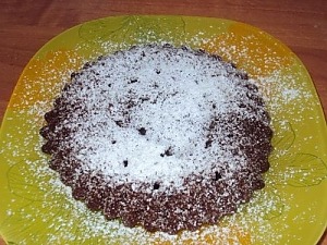 Шоколадный фондан