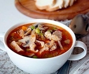 Суп из свинины