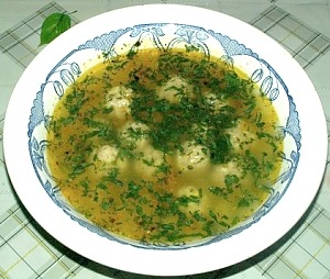 Суп с фрикадельками