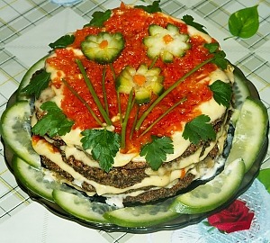 Печеночный торт
