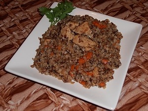 Плов из гречки