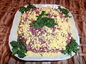 Сельдь под шубой