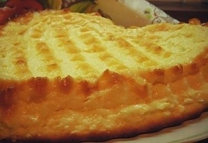 Творожная запеканка со сгущенкой