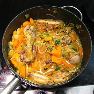 Фрикасе из курицы Фрикасе из курицы