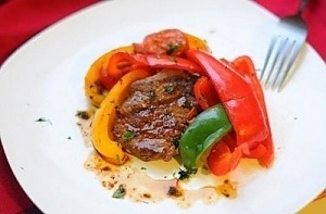 Филе миньон с овощами
