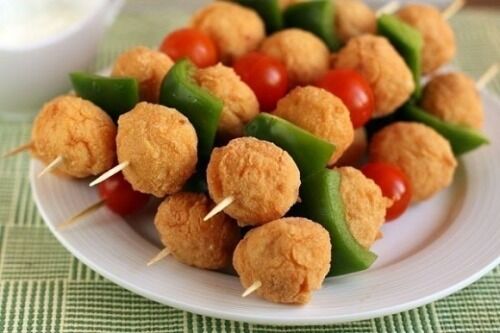 Куриные крокеты Куриные крокеты