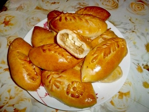 Пирожки с капустой и яйцом