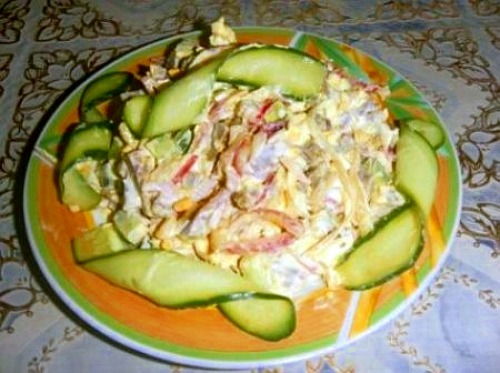 Салат из сердца