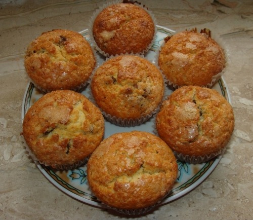 Маффины с финиками