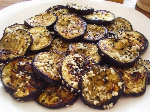 Баклажаны с кунжутом