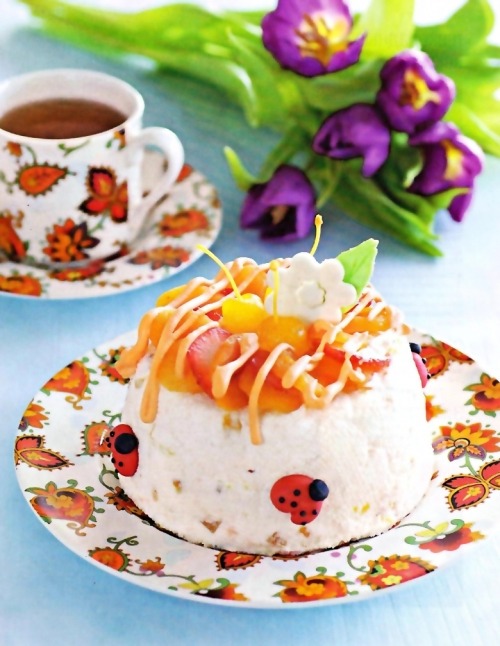 Творожная пасха с курагой