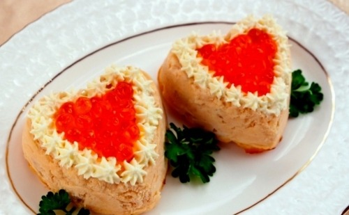 Суфле из семги
