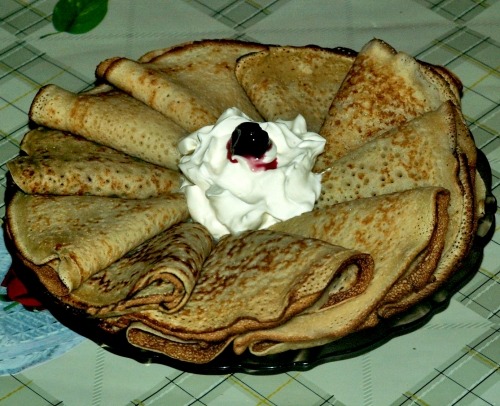 Блины на воде