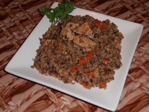Плов из гречки