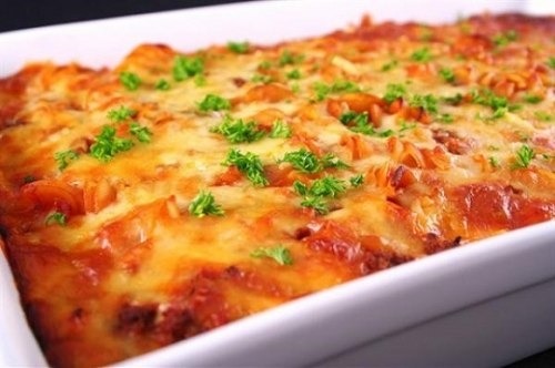 Ленивая лазанья с лавашом